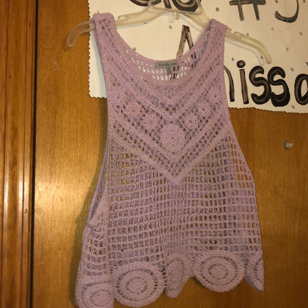 Charlotte Russe- Knit crop top